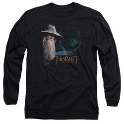 The Hobbit - Mens The Door Long Sleeve Shirt In Black
