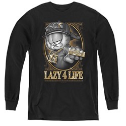 Garfield - Youth Lazy 4 Life Long Sleeve T-Shirt