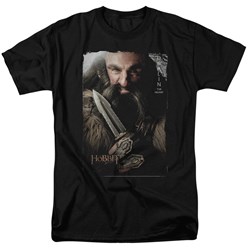 The Hobbit - Mens Dwalin T-Shirt In Black