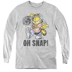 Garfield - Youth Oh Snap Long Sleeve T-Shirt