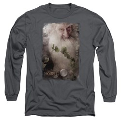 The Hobbit - Mens Balin Long Sleeve Shirt In Charcoal