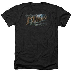 Hobbit - Mens Greetings From Mirkwood Heather T-Shirt