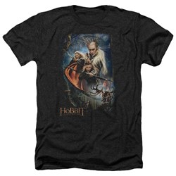 Hobbit - Mens Thranduil'S Realm Heather T-Shirt