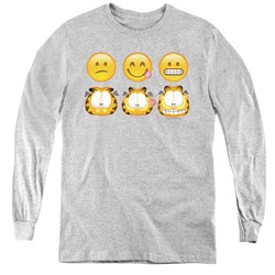 Garfield - Youth Emojis Long Sleeve T-Shirt