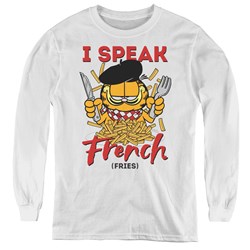 Garfield - Youth Speaking Love Long Sleeve T-Shirt