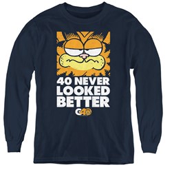 Garfield - Youth 40 Looks Long Sleeve T-Shirt