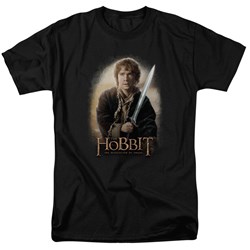 The Hobbit - Mens Bilbo And Sting T-Shirt