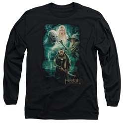 Hobbit - Mens Elrond's Crew Long Sleeve T-Shirt