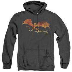 The Hobbit - Mens Smaug On Fire Hoodie