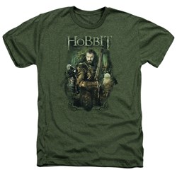 Hobbit - Mens Thorin And Company Heather T-Shirt