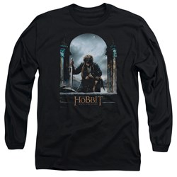 Hobbit - Mens Bilbo Poster Long Sleeve T-Shirt