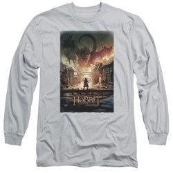The Hobbit - Mens Smaug Poster Long Sleeve T-Shirt