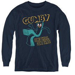 Gumby - Youth Bend There Long Sleeve T-Shirt