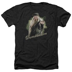 Harry Potter - Mens Dumbledore Wand Heather T-Shirt