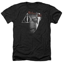 Harry Potter - Mens Nowhere Is Safe Heather T-Shirt