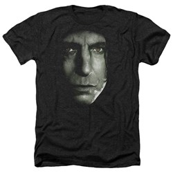 Harry Potter - Mens Snape Head Heather T-Shirt