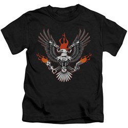 Trevco - Youth Biker Eagle T-Shirt
