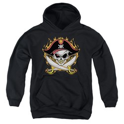 Trevco - Youth Pirate Skull Pullover Hoodie