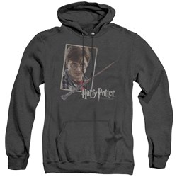Harry Potter - Mens Harrys Wand Portrait Hoodie