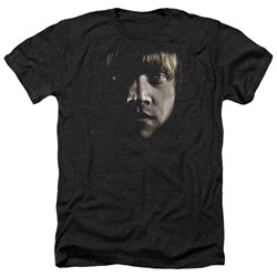 Harry Potter - Mens Ron Poster Head Heather T-Shirt