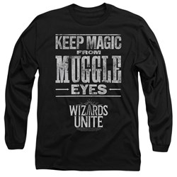 Harry Potter - Mens Hidden Magic Long Sleeve T-Shirt