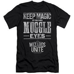 Harry Potter - Mens Hidden Magic Premium Slim Fit T-Shirt