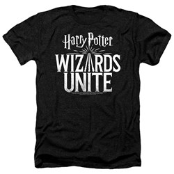 Harry Potter - Mens Wizards Unite Logo Heather T-Shirt