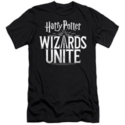 Harry Potter - Mens Wizards Unite Logo Premium Slim Fit T-Shirt