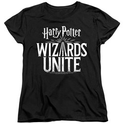 Harry Potter - Womens Wizards Unite Logo T-Shirt