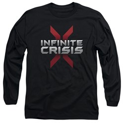 Infinite Crisis - Mens Logo Long Sleeve T-Shirt