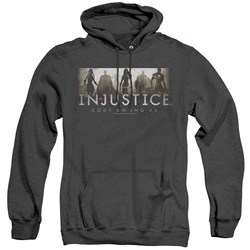Injustice Gods Among Us - Mens Logo Hoodie