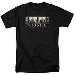 Injustice Gods Among Us - Mens Logo T-Shirt