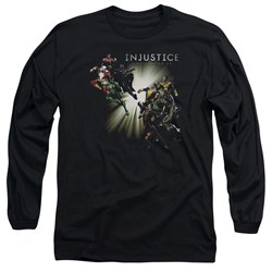 Injustice Gods Among Us - Mens Good Vs Evil Longsleeve T-Shirt