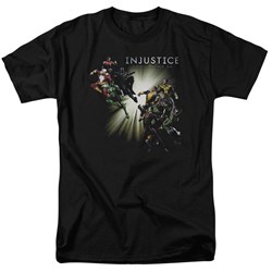 Injustice Gods Among Us - Mens Good Vs Evils T-Shirt