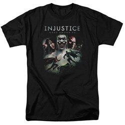 Injustice Gods Among Us - Mens Key Art T-Shirt
