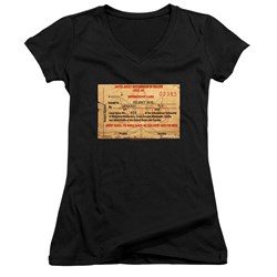 Jay And Silent Bob - Juniors Dealer Card V-Neck T-Shirt