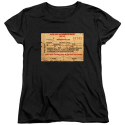 Jay And Silent Bob - Womens Dealer Card T-Shirt