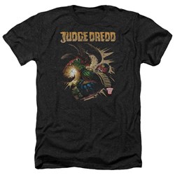 Judge Dredd - Mens Blast Away Heather T-Shirt