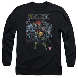 Judge Dredd - Mens Behind You Longsleeve T-Shirt