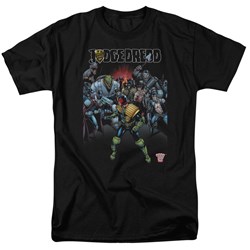 Judge Dredd - Mens Behind You T-Shirt
