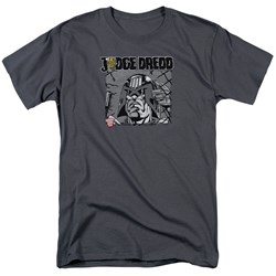 Judge Dredd - Mens Fenced T-Shirt