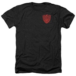 Judge Dredd - Mens Badge Heather T-Shirt