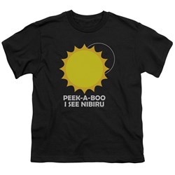 I See Nibiru - Big Boys T-Shirt In Black