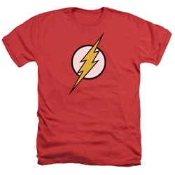 Justice League, The - Mens Flash Logo T-Shirt In Red