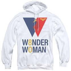 Wonder Woman - Mens Ww 80Th Logo Pullover Hoodie