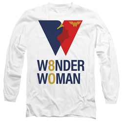 Wonder Woman - Mens Ww 80Th Logo Long Sleeve T-Shirt