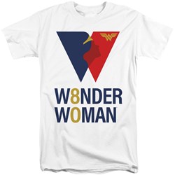Wonder Woman - Mens Ww 80Th Logo Tall T-Shirt