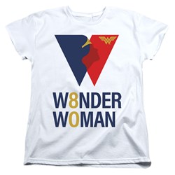 Wonder Woman - Womens Ww 80Th Logo T-Shirt