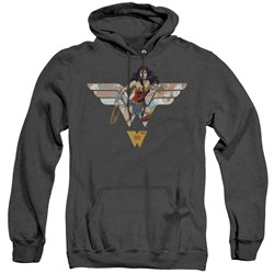 Wonder Woman - Mens Ww 80Th Collage Logo Hoodie