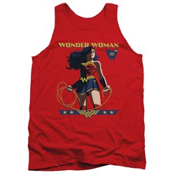 Wonder Woman - Mens Ww 80Th Stance Tank Top